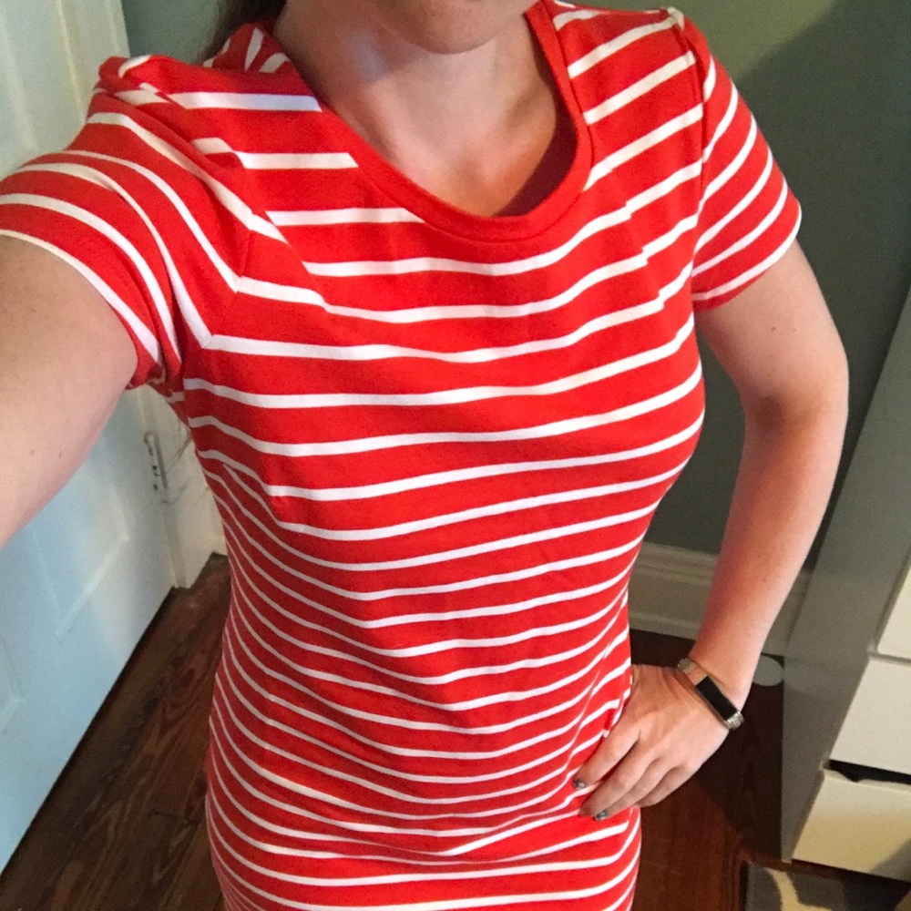 Stripes T-shirt Dress